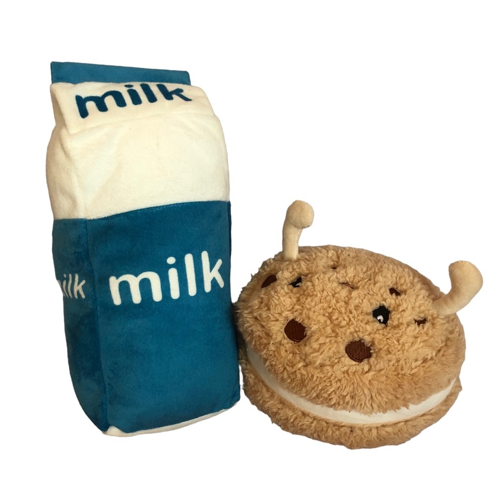 Milk & Cookies Stuffed Plush - Picture 1 of 9